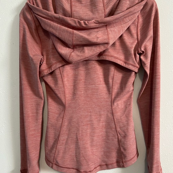 Lululemon Athletic Hooded Define
Jacket Nulu Heathered Brier Rose - Picture 7 of 10